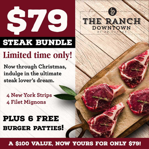 $79 Steak Gift Box + 6 Free Burgers