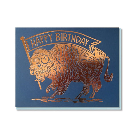 Birthday Buffalo Card