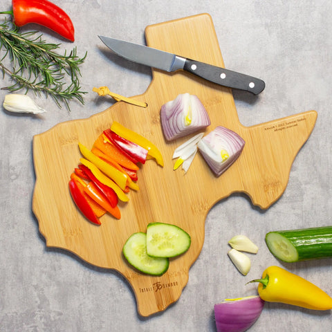 Texas Artwork Cutting Board